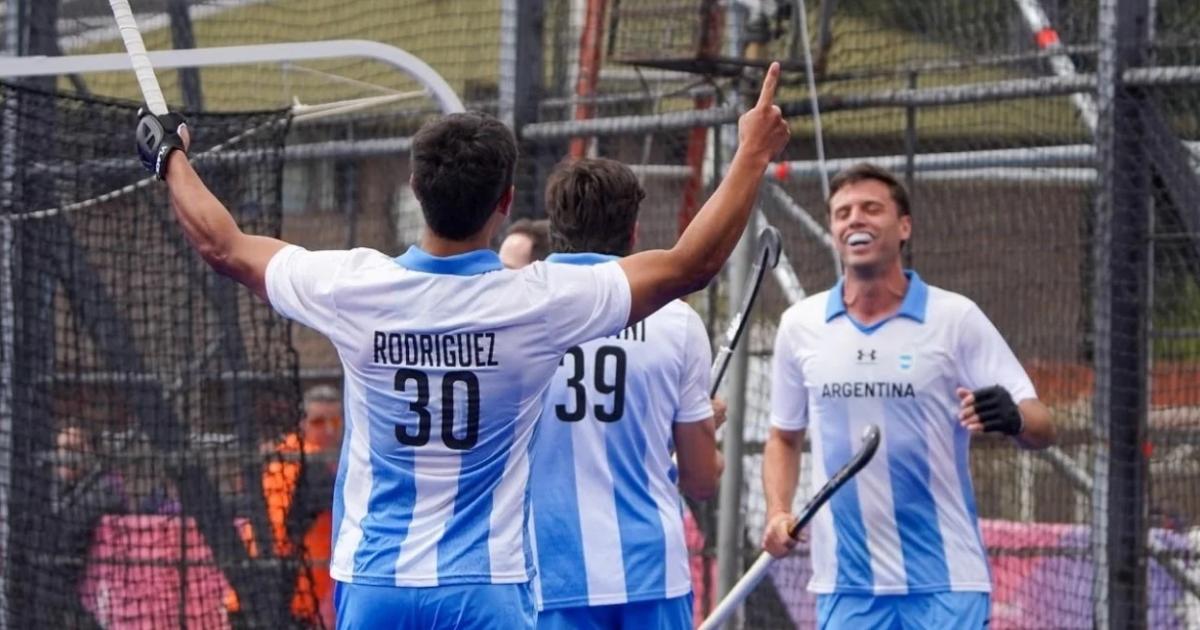 El hockey argentino se bantildeoacute de oro