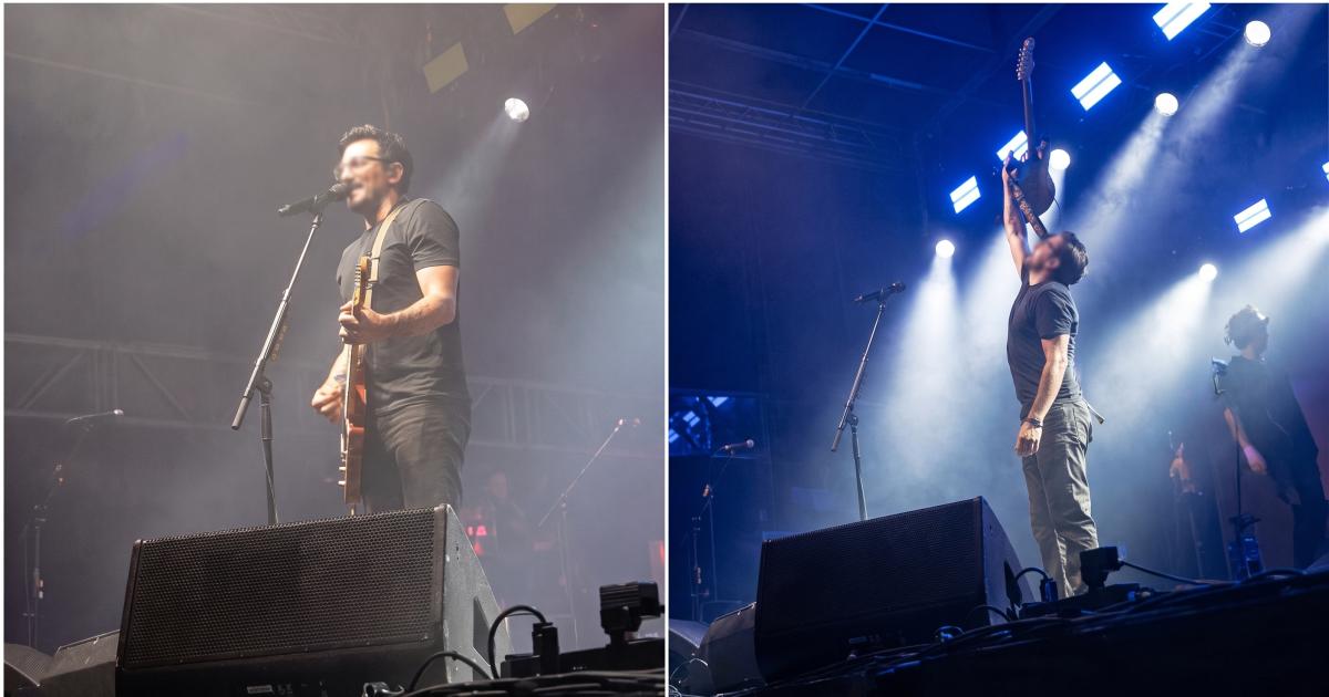 Emiliano Brancciari vocalista de NTVG (Foto- Captura de video)