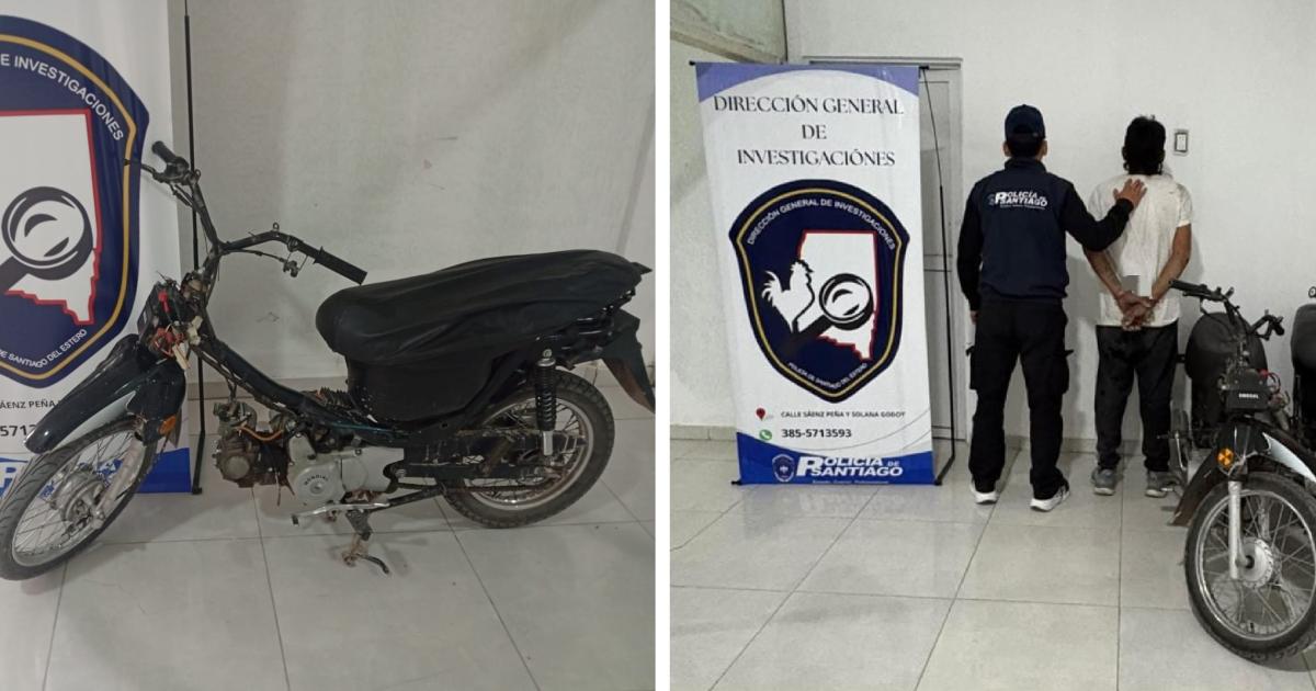 El sujeto fue alojado en la dependencia policial (Foto El Liberal)