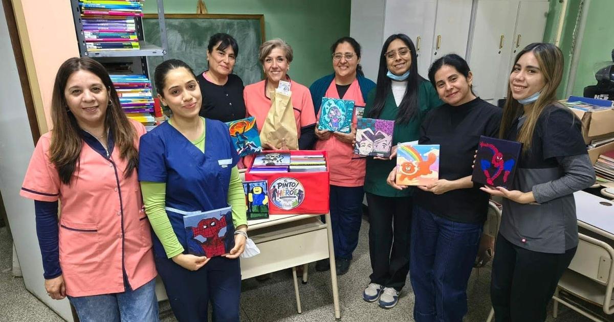 Te Pinto un Heacuteroe- los dibujos que llegaron al CEPSI con esperanza