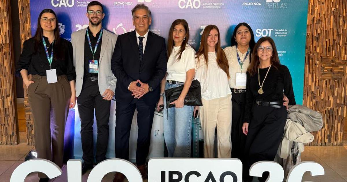 Oftalmoacutelogos santiaguentildeos participaron de un importante congreso internacional en Tucumaacuten