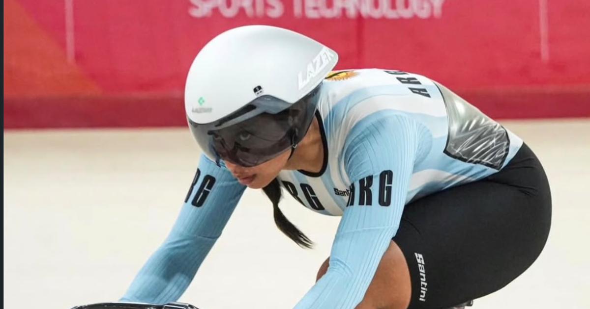 Natalia Vera volvioacute a hacer historia- ganoacute la plata en keirin y sumoacute tres medallas para Argentina