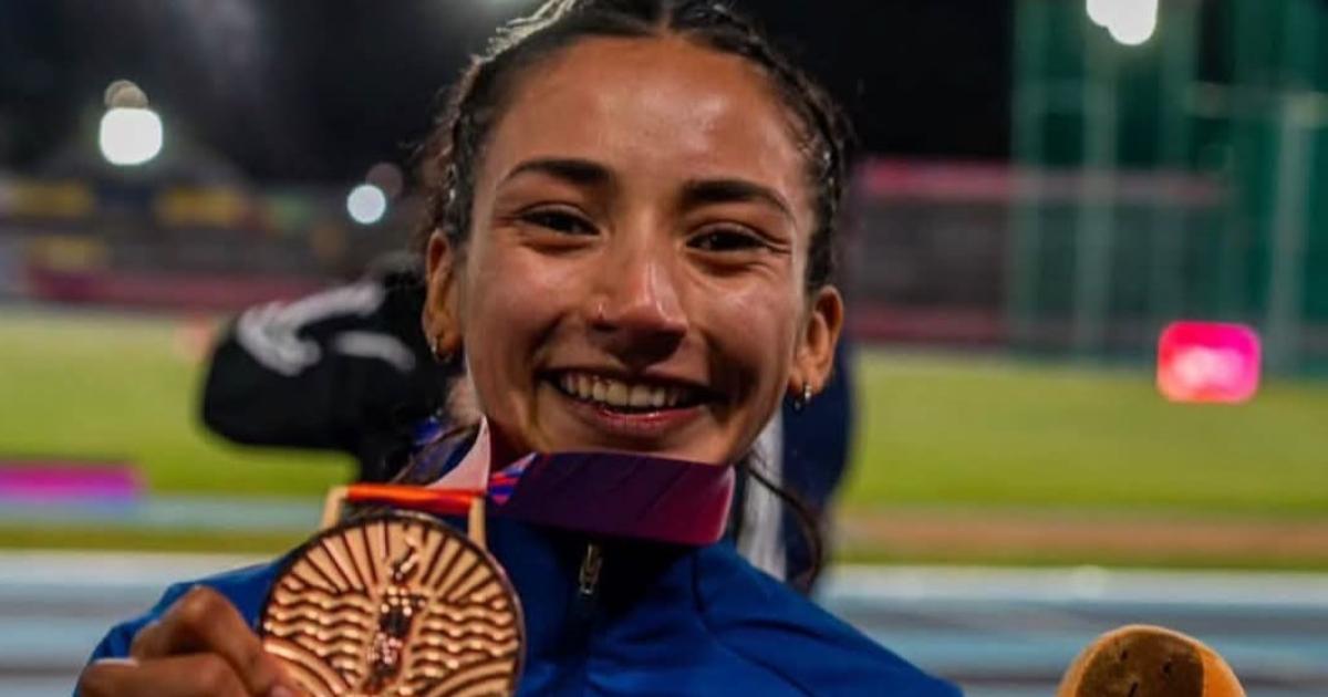 De una rotonda al podio- la historia de Neacutelida Pentildeaflor la atleta de Friacuteas