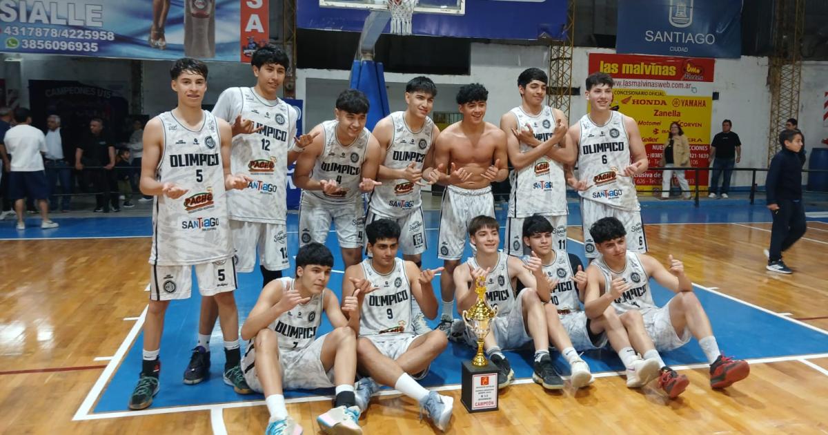 Olímpico se consagró campeón del Torneo Inicial U17 tras vencer a Independiente BBC