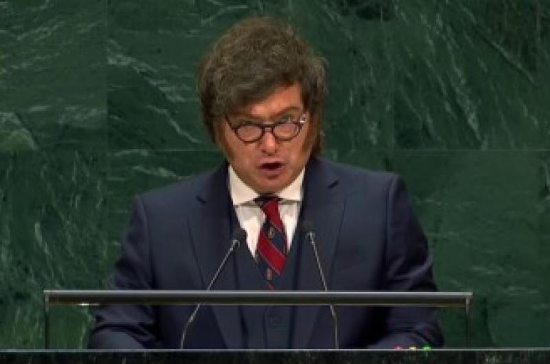 Milei habloacute de Malvinas en la ONU y Reino Unido respondioacute con dureza- queacute dijo sobre el petroacuteleo