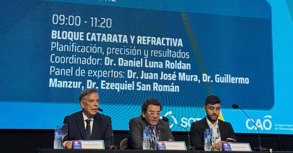 Oftalmoacutelogos santiaguentildeos participaron de un importante congreso internacional en Tucumaacuten