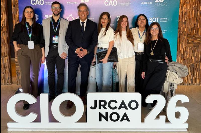 Oftalmoacutelogos santiaguentildeos participaron de un importante congreso internacional en Tucumaacuten