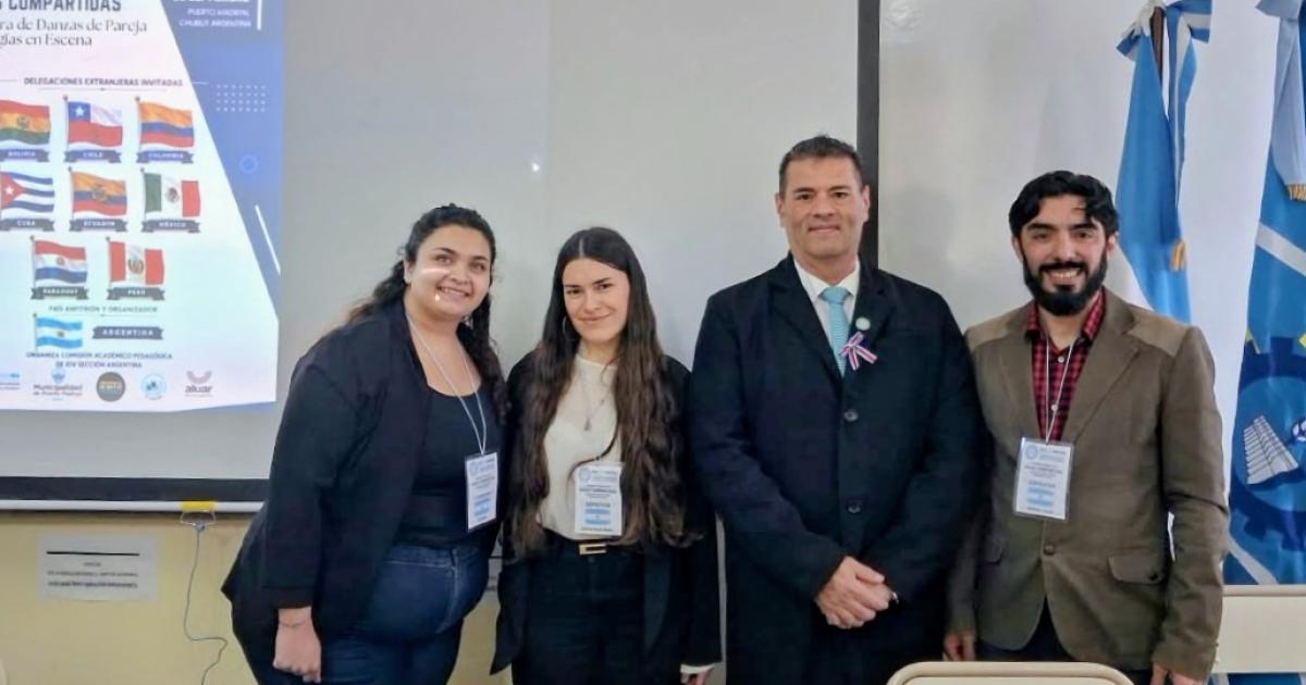 El Ballet Folkloacuterico Jorge Newbery representoacute a Santiago del Estero en un congreso internacional en Puerto Madryn