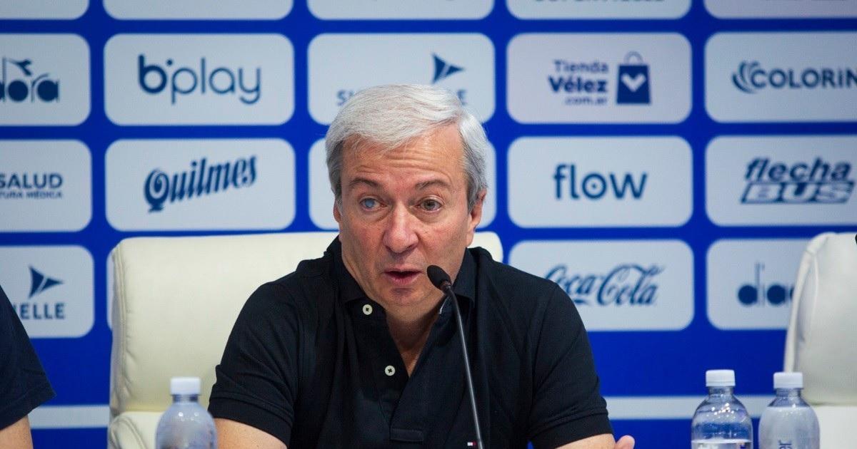 Fabin Berlanga presidente de Vélez se refirió al fallo de TAS (Foto Google)