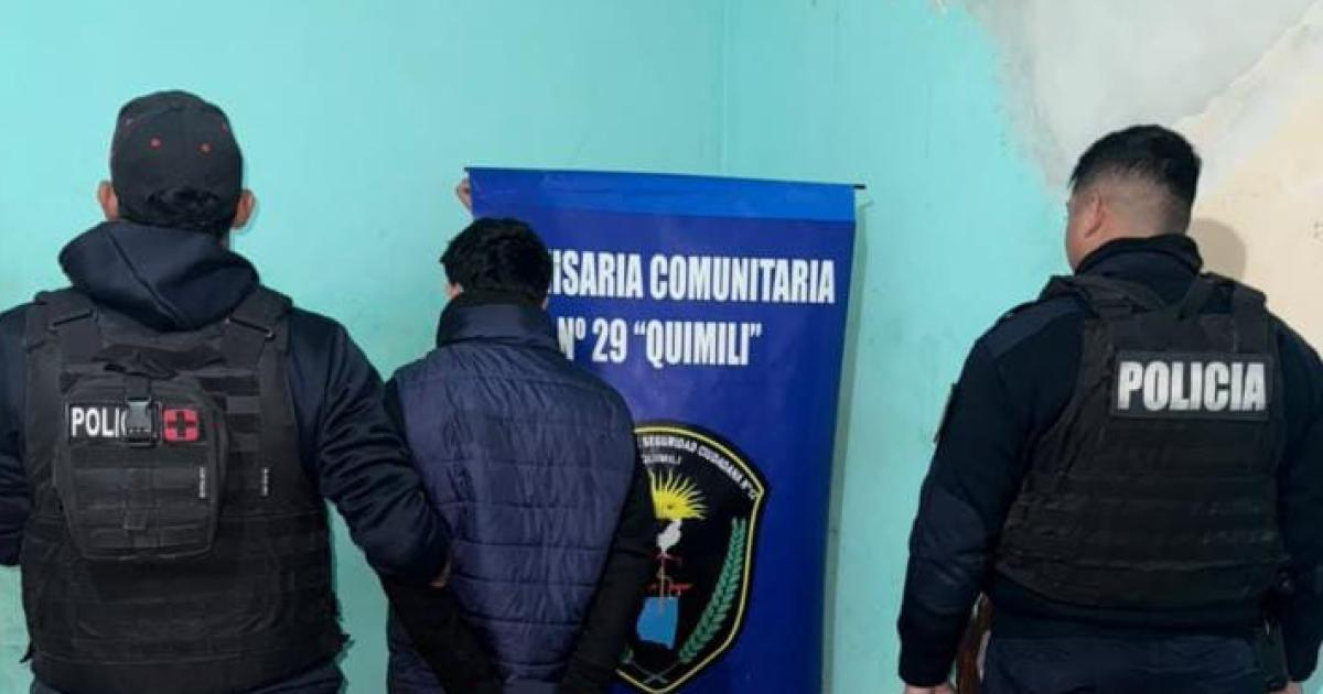 Asaltó un supermercado con un cuchillo y dos horas después terminó detenido