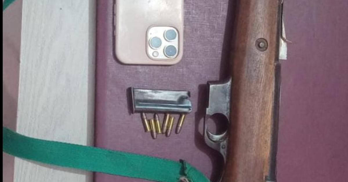 Amenazas y allanamiento- detuvieron a un hombre y secuestraron un arma
