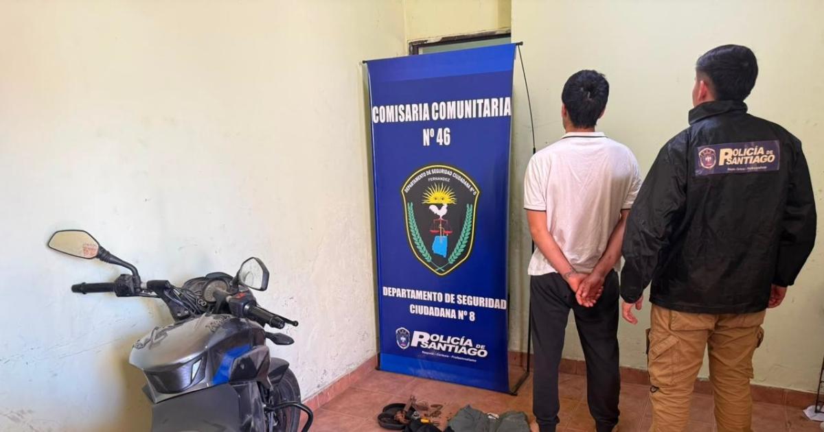 Lo apresan por asaltar a la cajera de un supermercado en Quimiliacute