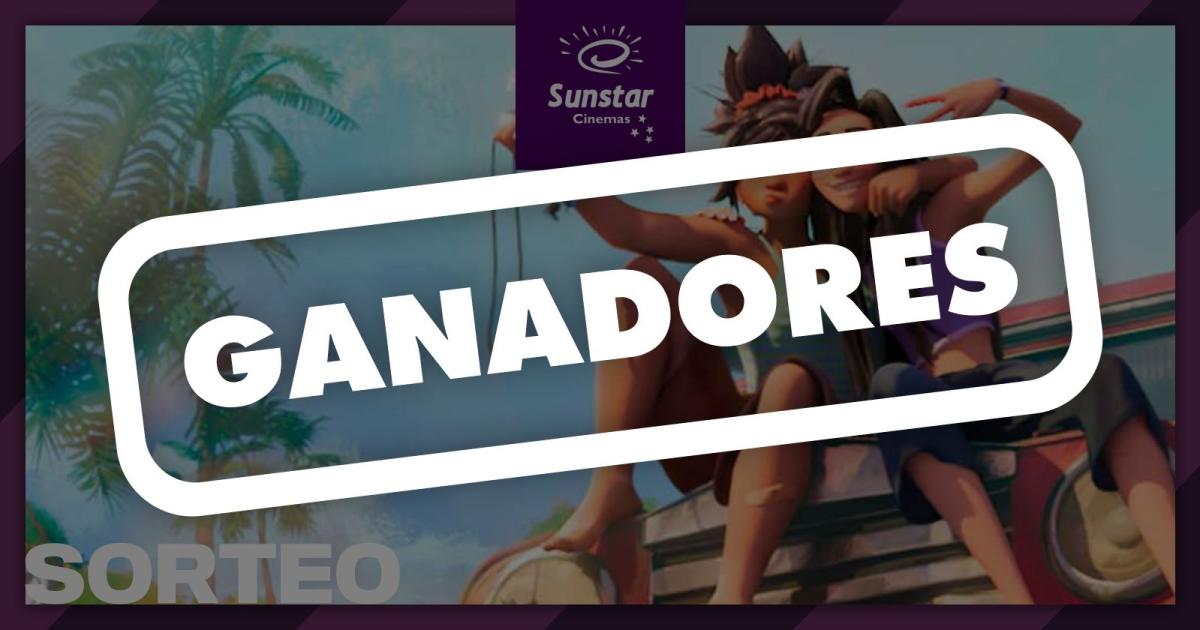 Estos son los ganadores de las entradas para Sunstar Cinemas