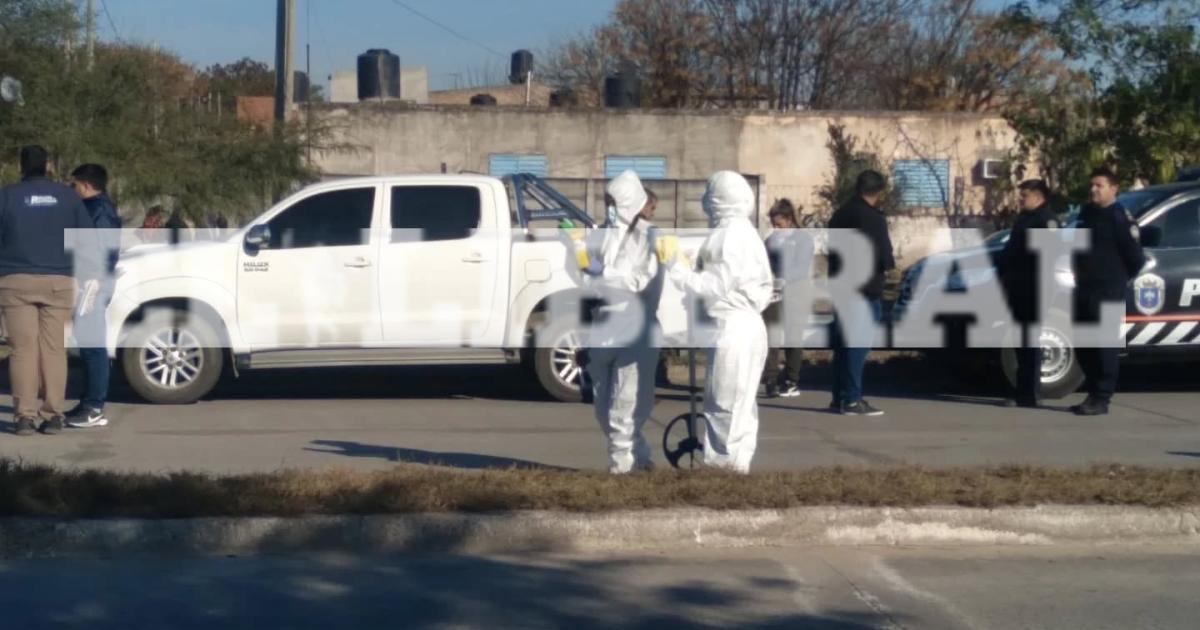 Se realizaron los procedimientos de rigor (Foto El Liberal)