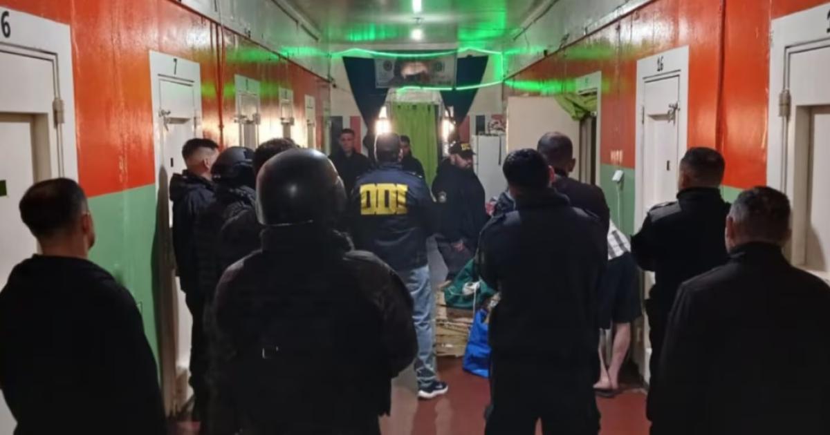Los allanamientos se hicieron en la cÃrcel