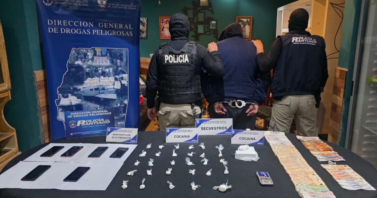 Desbaratan un quiosco narco q comercializaba drogas las 24 horas
