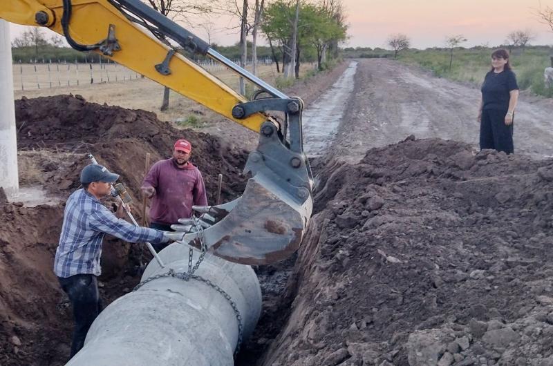 Mejoran desaguumles para prevenir anegamientos en Colonia El Simbolar