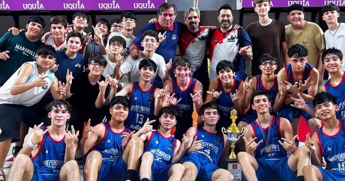 Independiente BBC campeoacuten en U15