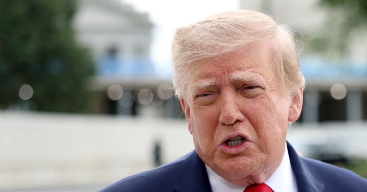 El presidente estadounidense Donald Trump (Foto- EFE)