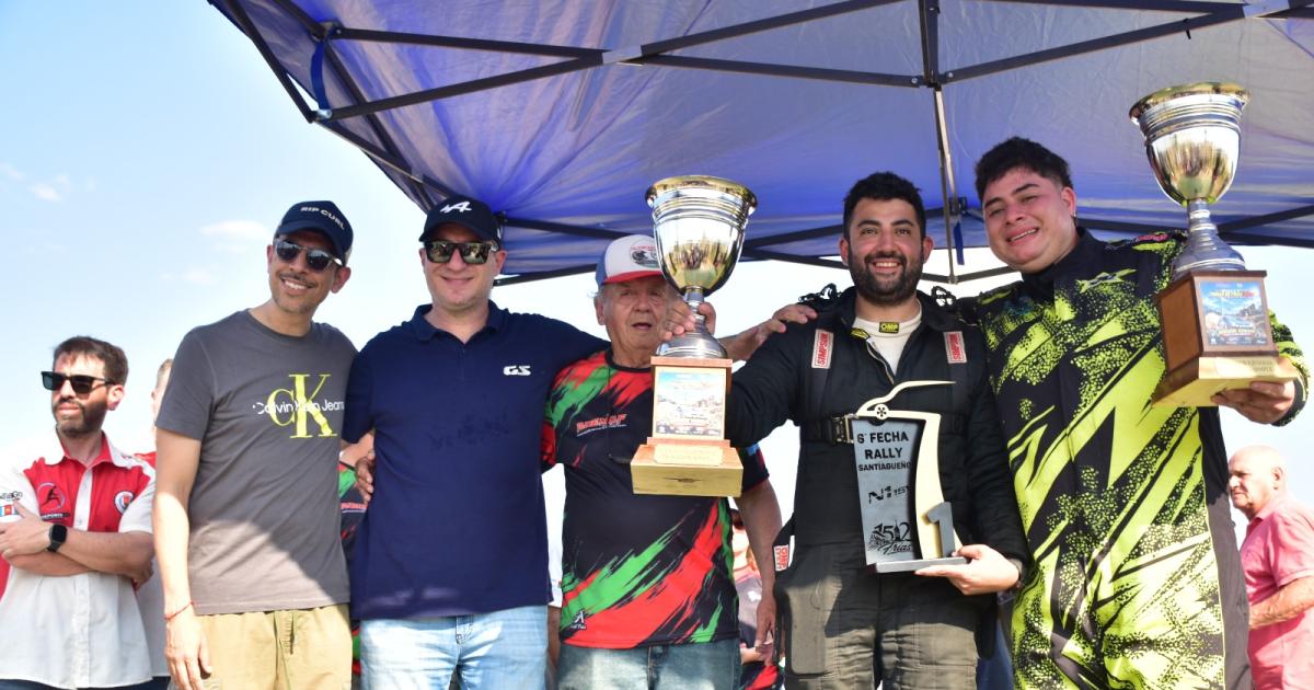 TomÃs Vega y Alfredo Espadín ganaron el Rally 152° Aniversario de Frías