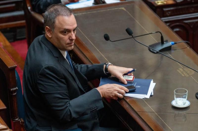 Manuel Adorni exvocero y jefe de Gabinete de Javier Milei