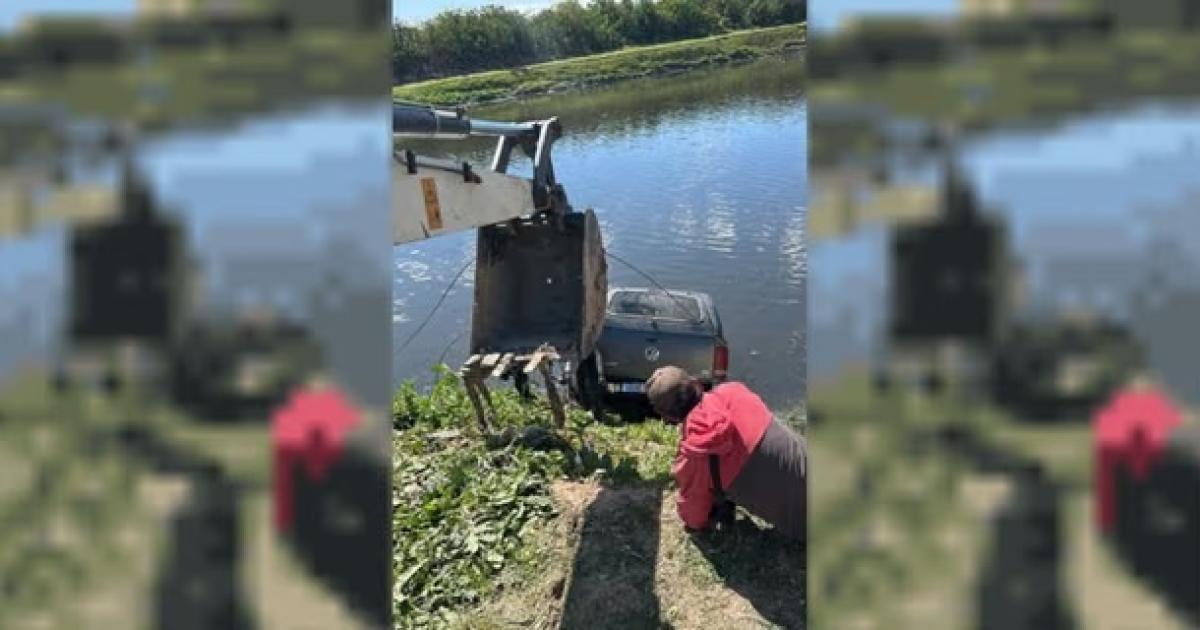 Falso robo en La Plata- denuncioacute que le sustrajeron su Amarok aparecioacute en un arroyo y terminoacute detenido
