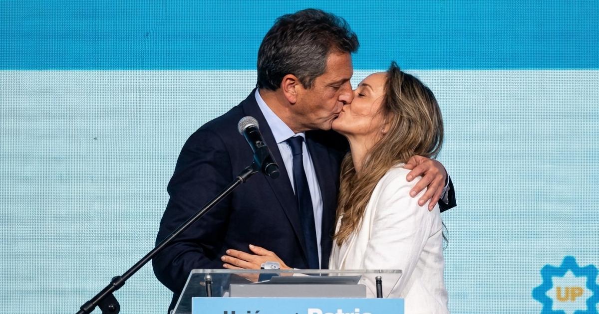 Sergio Massa y Malena Galmarini en tiempos de su candidatura presidencial