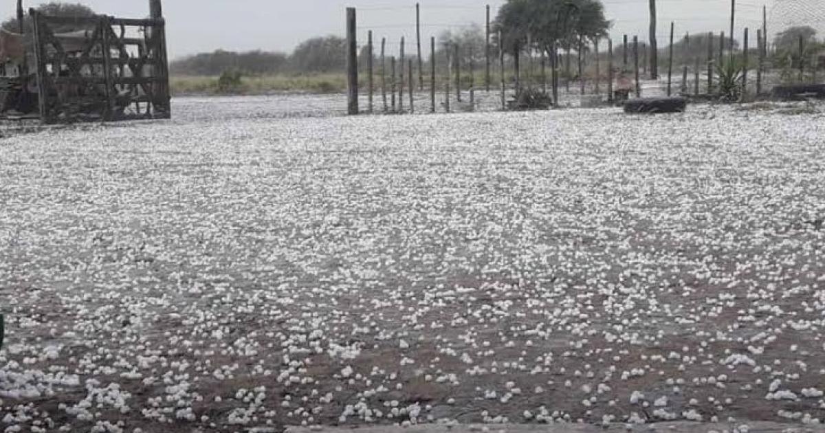 El fenómeno se registró en El Charco departamento Jiménez durante la noche del lunes El SMN mantiene un alerta amarilla por tormentas para distintos sectores de la provincia
