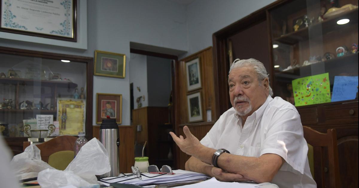 MANO A MANO Ledesma Patiño recibió a EL LIBERAL en su casa