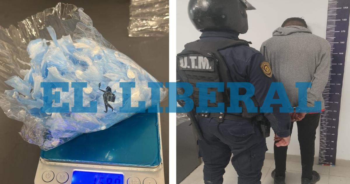 El sujeto fue alojado en la sede policial por orden judicial (Foto El Liberal)