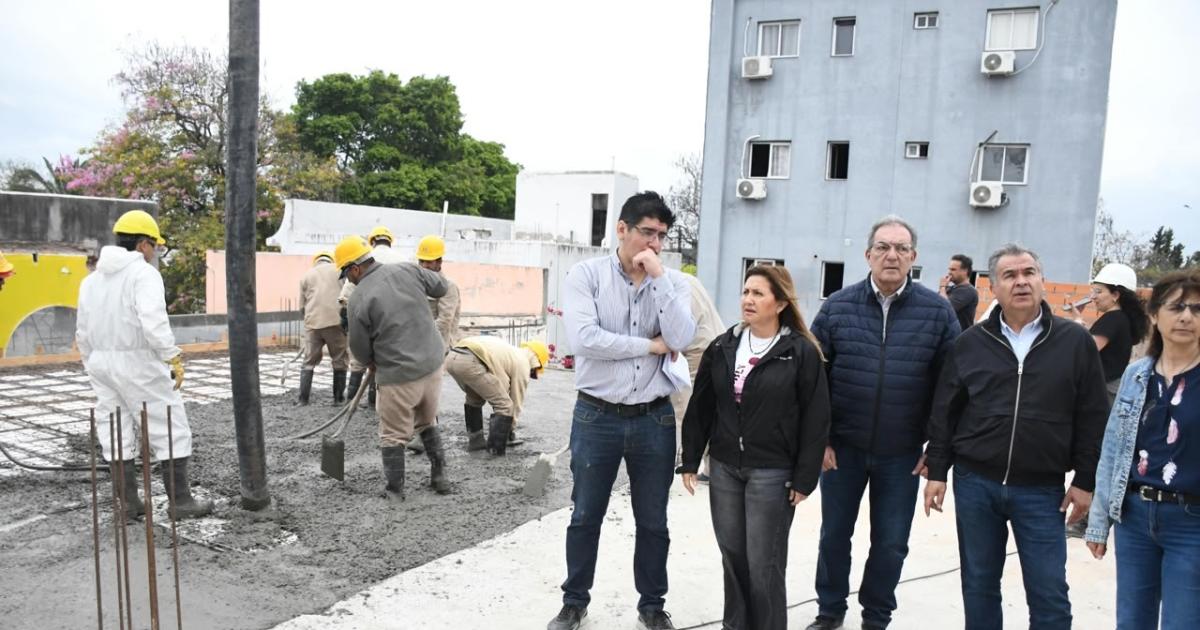 Avanza la ampliacioacuten del Jardiacuten Arco Iris- tendraacute nuevas aulas y espacios para los nintildeos