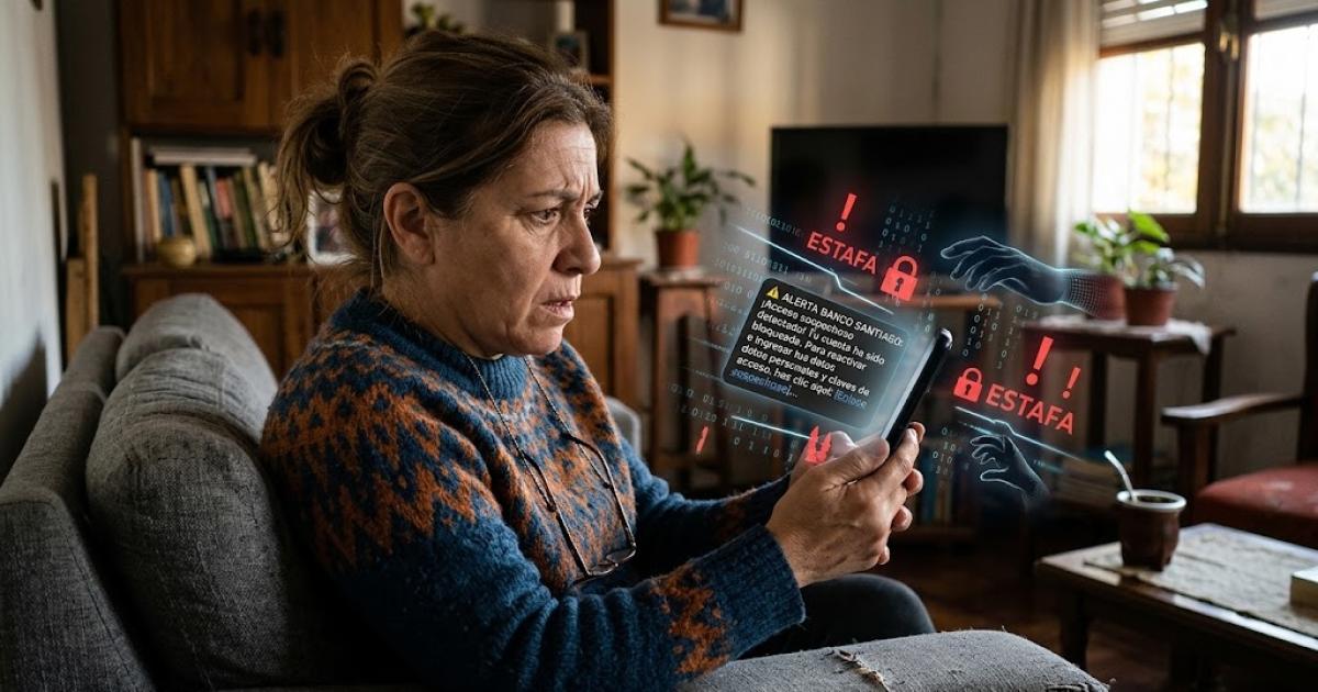 Cómo evitar caer en estafas virtuales (Imagen creada con IA)