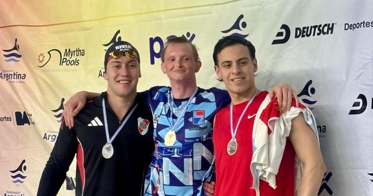 Matías Sosa GonzÃlez logró el bronce y marcó un nuevo récord regional en natación