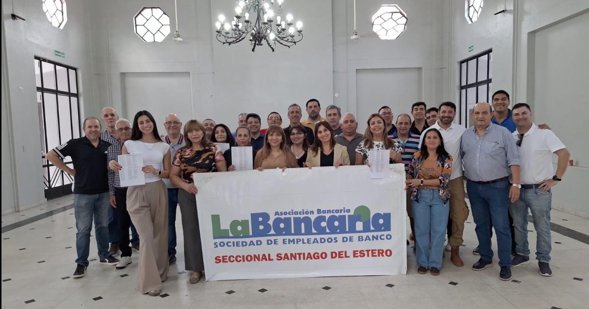 La lista Celeste y Blanca busca seguir al frente de la Asociacioacuten Bancaria