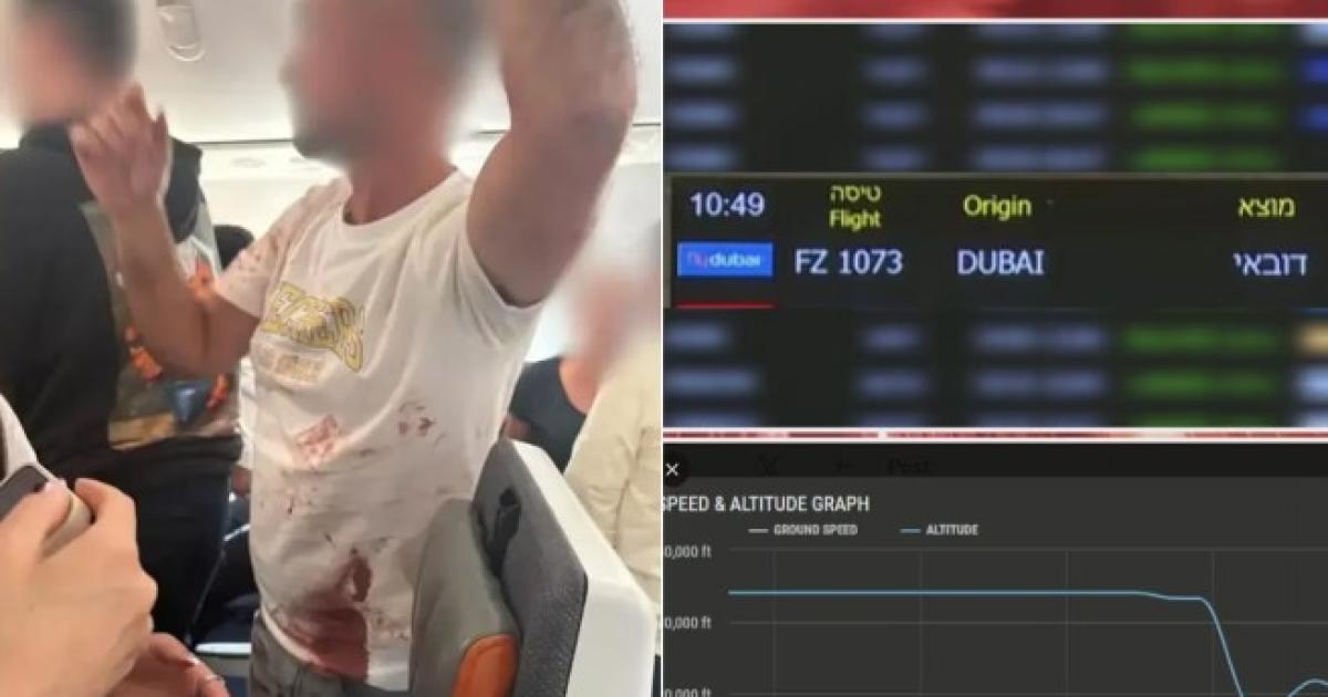 El piloto apuñaló al copiloto en un vuelo de FlyDubai e investigan un posible intento de atentado (Foto- gentileza Times of Israel)