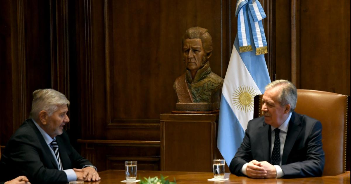 El gobernador Eliacuteas Suaacuterez recibioacute al presidente de la Comisioacuten Arbitral de Impuestos