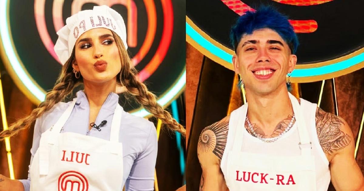 Julieta Poggio enfrentó los rumores de romance con Luck Ra en MasterChef FotoPrimicias YA