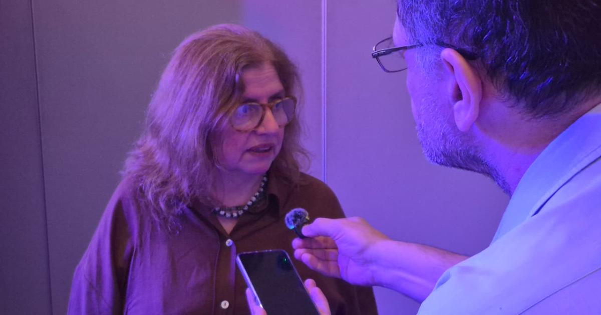 Beatriz Vignoli en diaacutelogo con EL LIBERAL- Es vital la cultura porque es importante que la vida tenga sentido