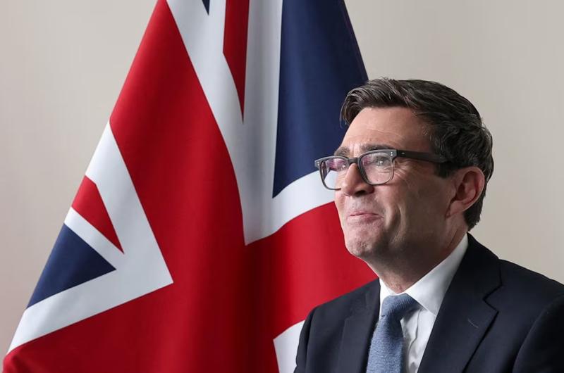 El primer ministro brit�nico Andy Burnham (Foto- Toby MelvilleREUTERS)