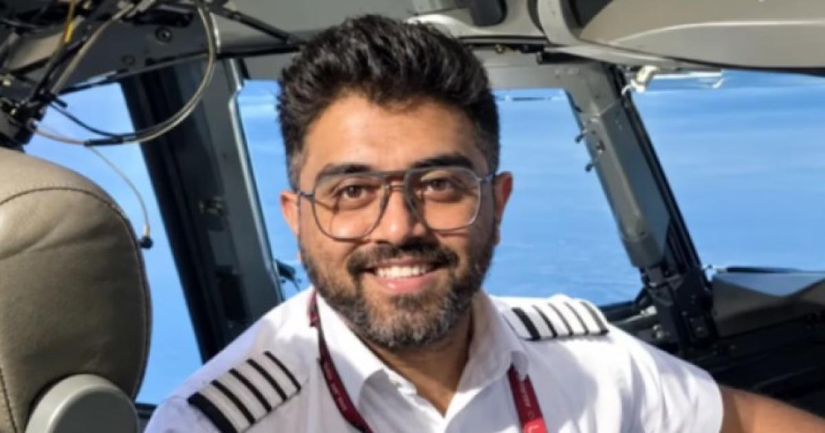 Smit Machchar fue atacado por su copiloto (Foto- gentileza Awaz the voice)