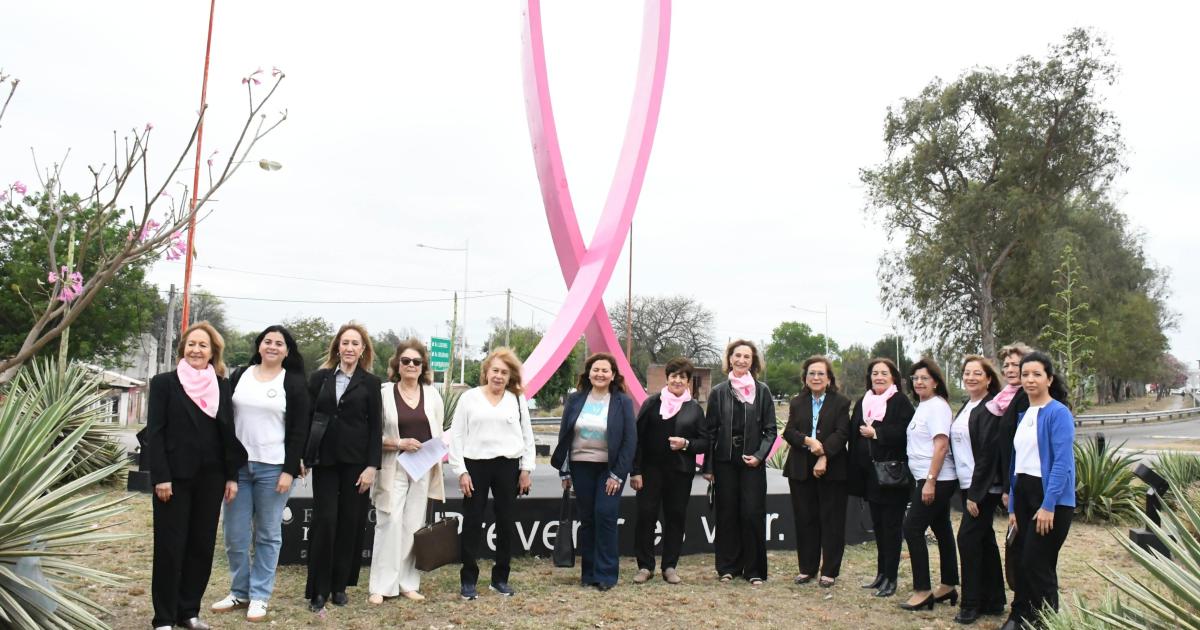 La Municipalidad participoacute del lanzamiento de la campantildea Octubre Rosa para la deteccioacuten temprana del caacutencer de mama
