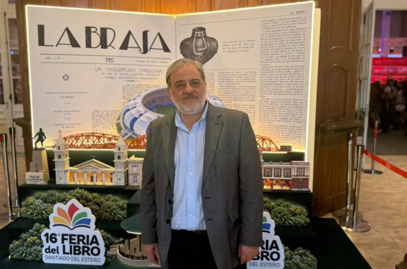 Subsecretario de Cultura provincial Juan Leguizamón - Feria del Libro 2026