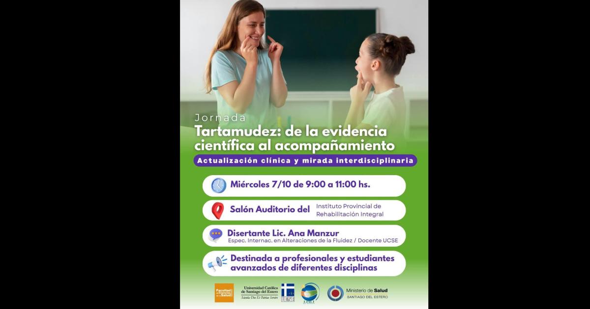 Organizan una jornada sobre la tartamudez- habraacute actualizacioacutencliacutenica y mirada interdisciplinar
