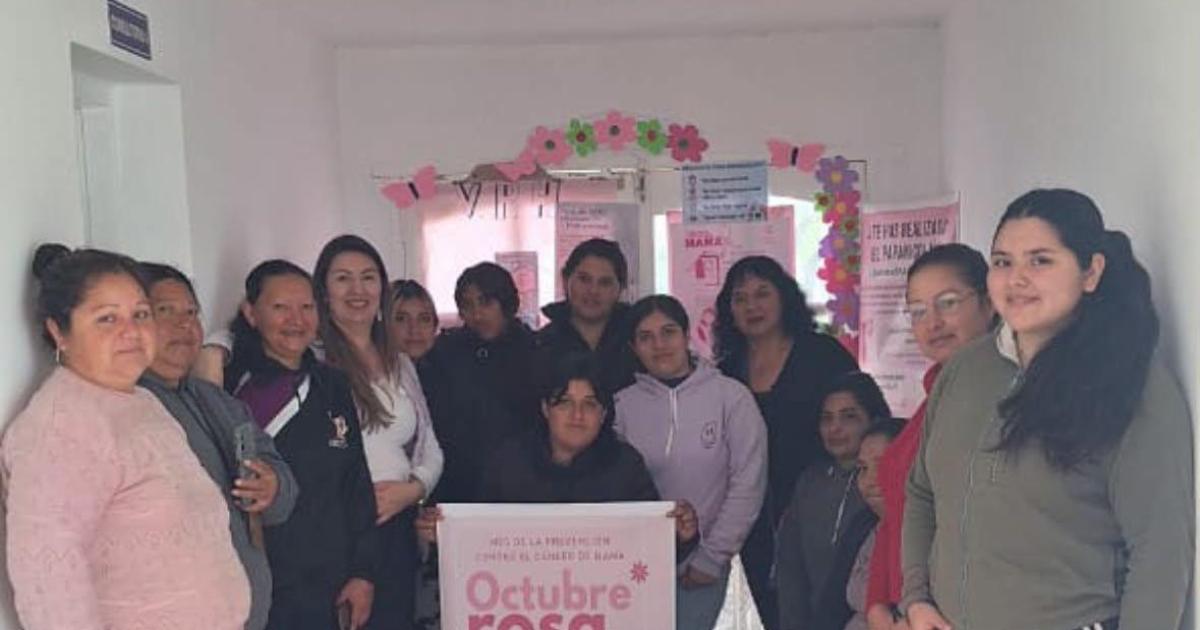 El CIS Termas comenzoacute el Mes Rosa para prevenir el caacutencer de mama