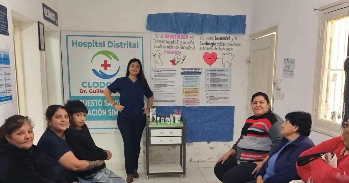 El Hospital Guillermo Rawson de Clodomira promueve la salud bucal