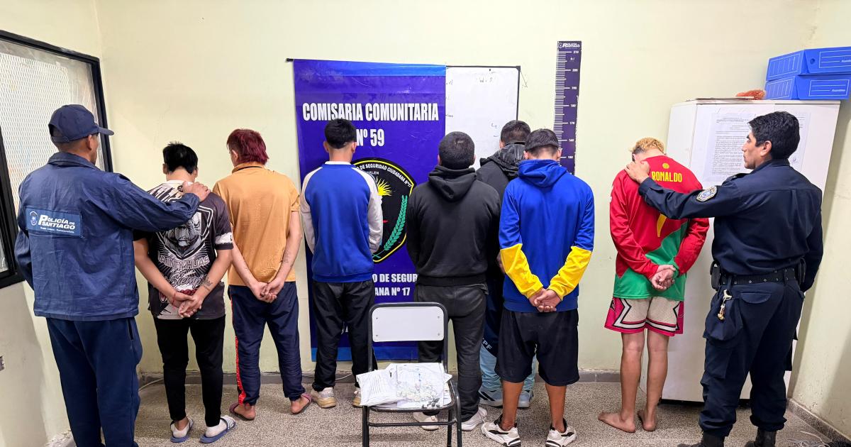 Mega operativo policial- diez allanamientos simult�neos para desarticular bandas antagónicas en diversos barrios de la capital