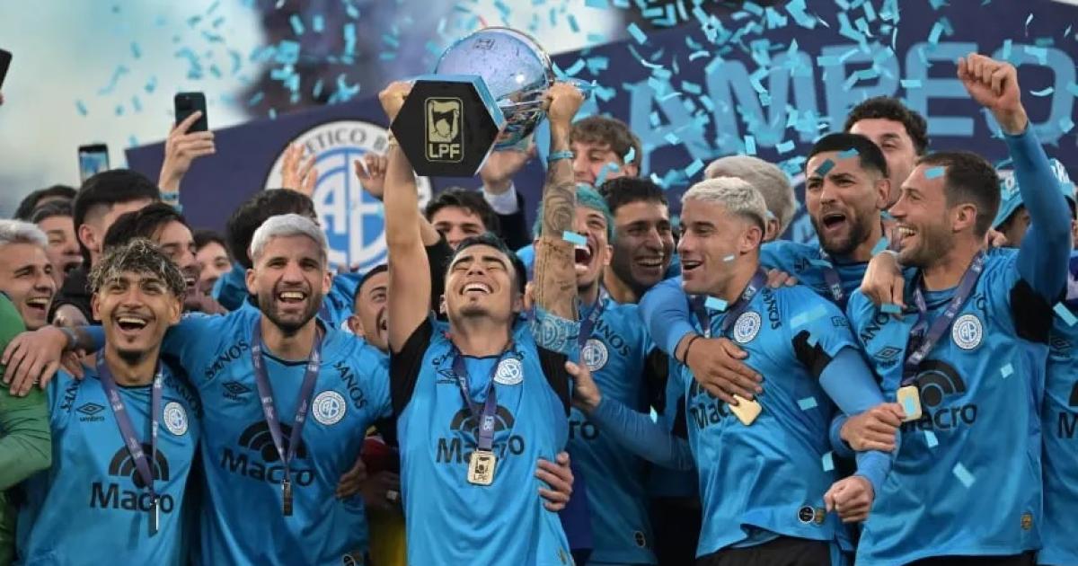 Belgrano el Ãltimom campeón del Torneo Apertura (Foto TyCSport)