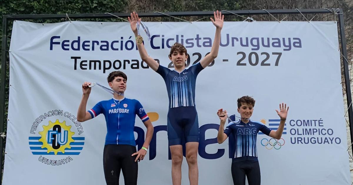 Francisco Castro oro en Uruguay y un antildeo que lo confirma entre los grandes talentos del MTB argentino