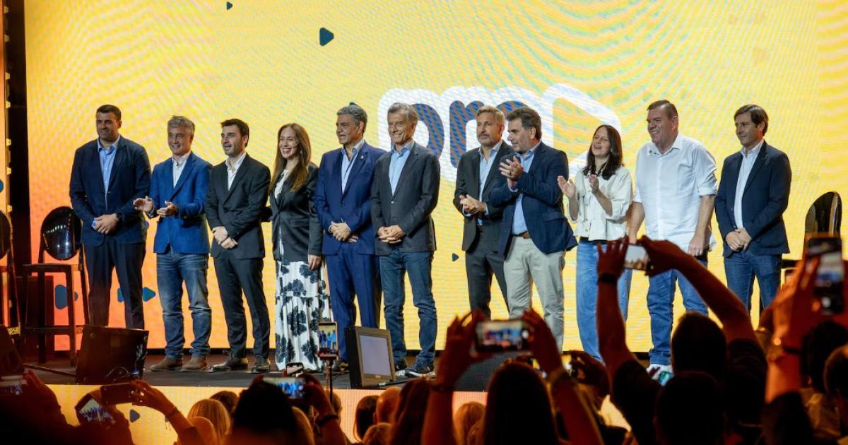 Los referentes del PRO en la cumbre en Parque Norte encabezada por el líder del partido Mauricio Macri