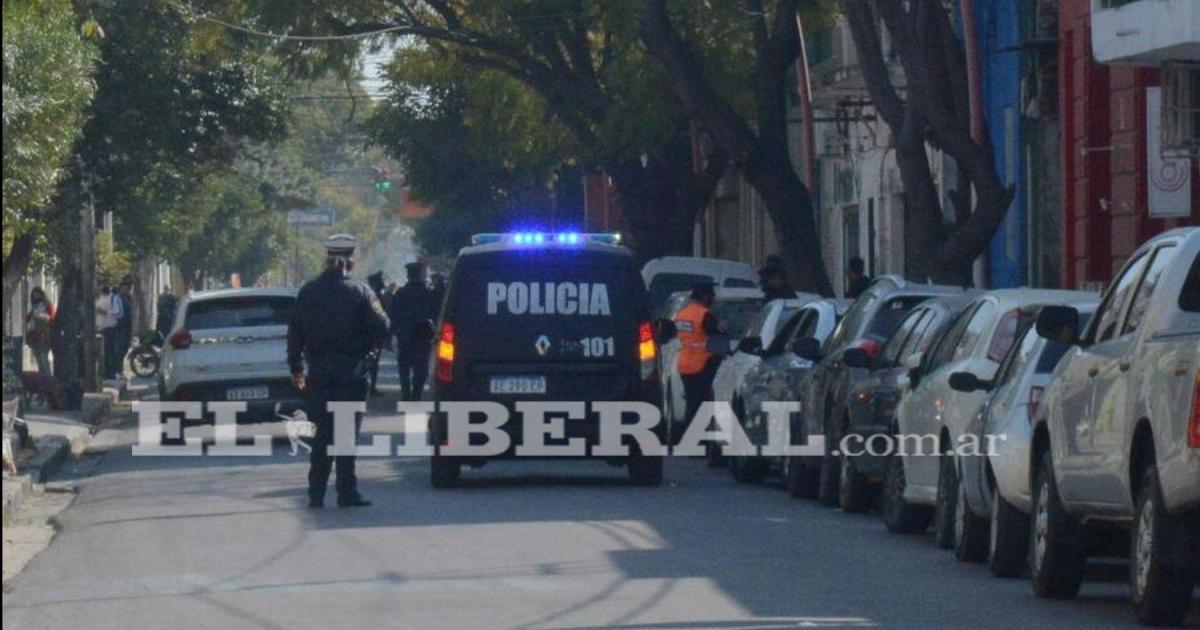 La Policía inició las pesquisas del caso (Foto El Liberal)